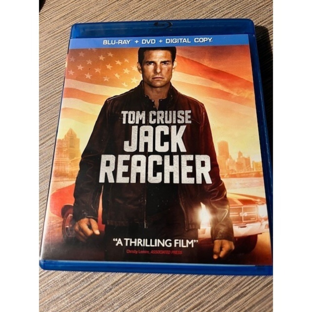 Tom‎ Cruise Jack Reacher Blu-Ray & Dvd